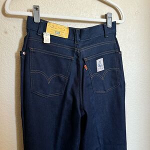 Vintage Orange Tab Prospector High Rise‎ Jeans Sz 10 Deadstock Tags 70s Levis